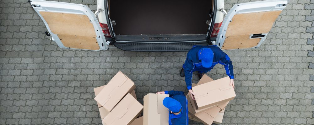Van and Driver with Tail lift